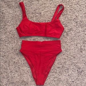 Aerie high waist bikini
